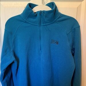 Mountain Hardwear Women’s Zip-Up Blue Sweater